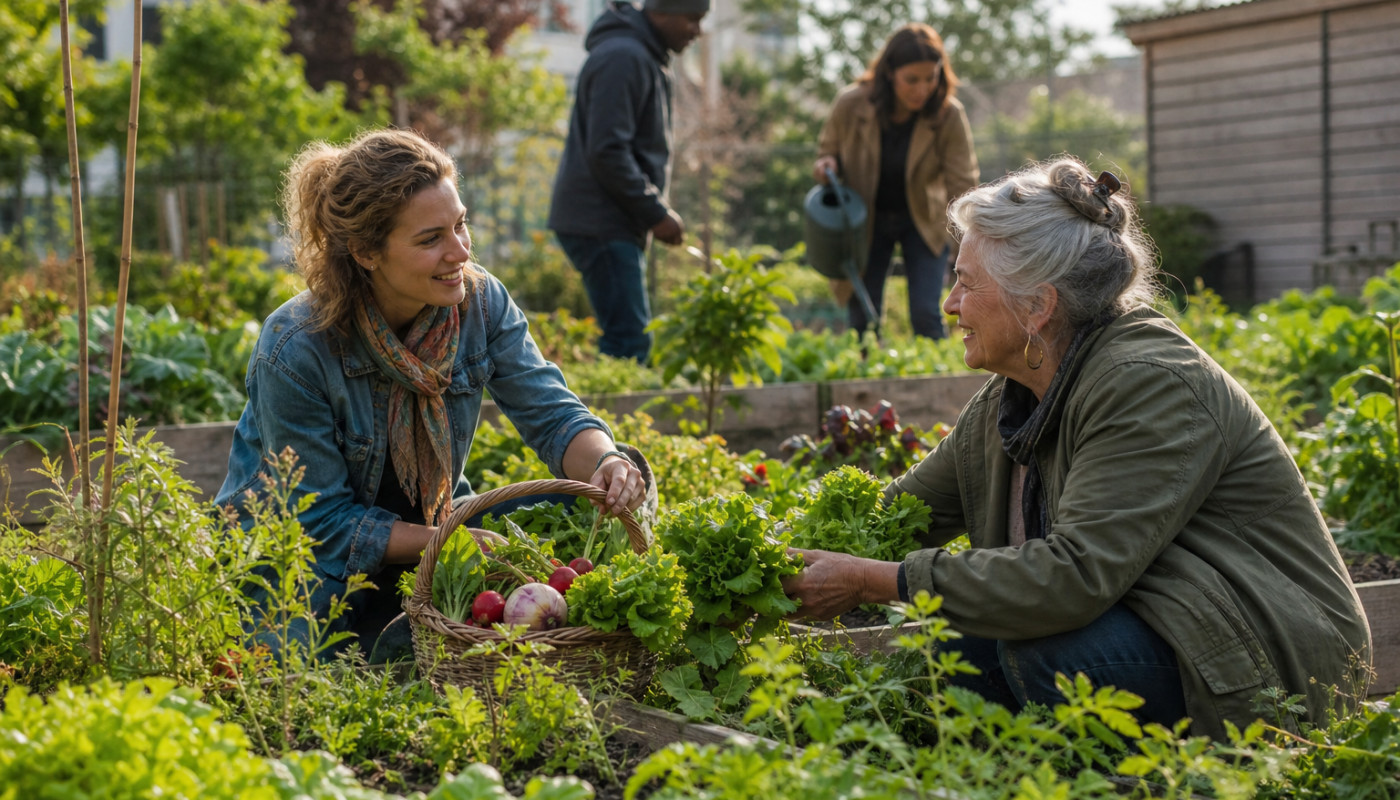 Les jardins partagés, carrefour entre autonomie alimentaire et entraide